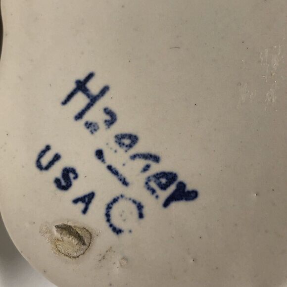 HAEGER Pottery Madona Baby Jesus Planter VTG 11" Tall Virgin Mary Religious USA - Picture 10 of 12